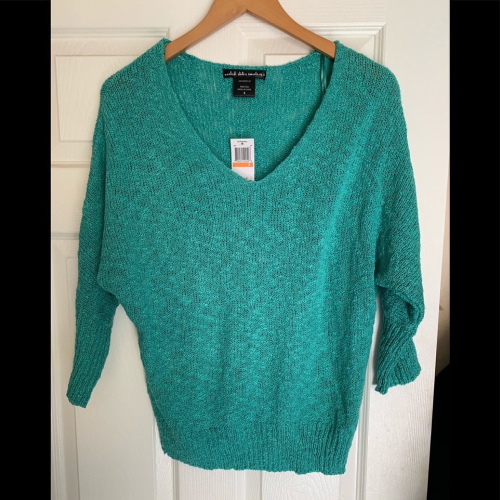 US sweaters 3/4th sleeve oversized sweater